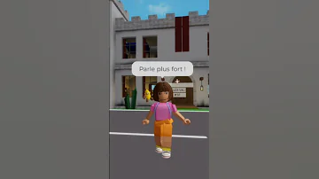 ELLE EST BÊTE CETTE DORA INSPIRÉE DE TOPLED ROBLOX Roblox Brookhavenrp Humour Viral 