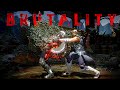 MK11 All Kung Lao Brutalities, Fatalities, Friendship, Fatal Blow & Ending