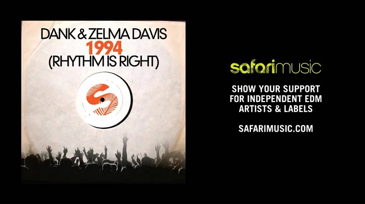 DANK & ZELMA DAVIS - 1994 (Rhythm Is Right) (Mobin Master vs Tate Strauss Remix) [OUT NOW!!]