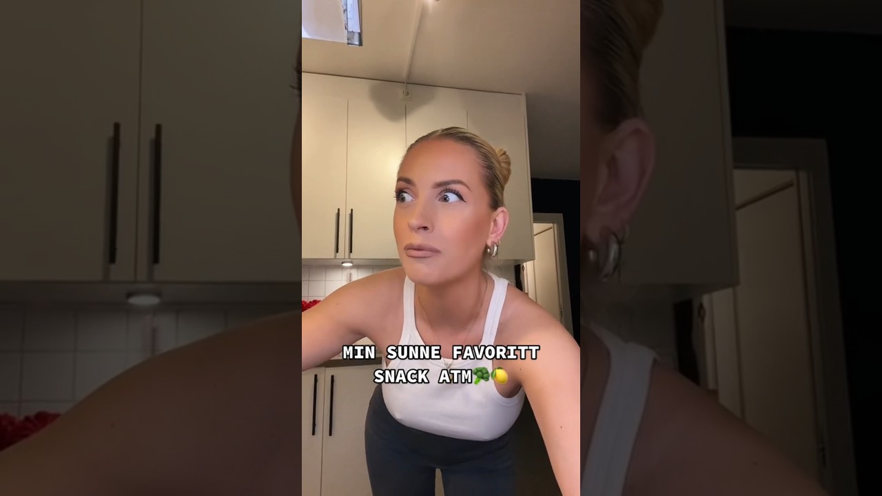 Min sunne favoritt snack atm🥦🍋