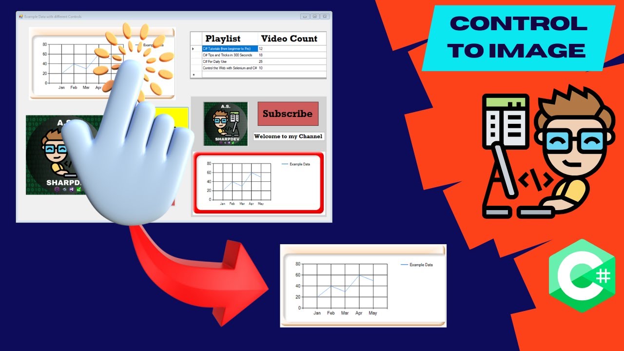 How to Capture and Save Any Control as an Image in C# WinForms (Context ...