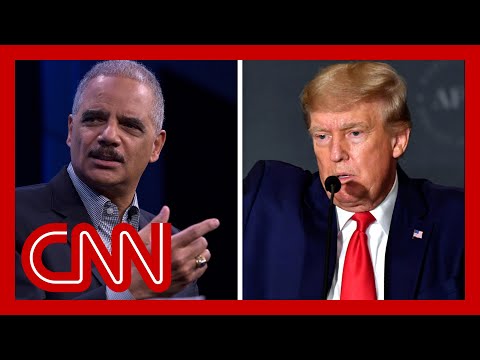 Hear Eric Holder's prediction about the DOJ possibly indicting Trump