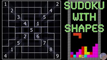 A regular solve of an irregular sudoku
