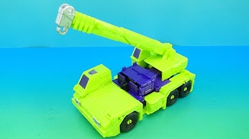 TRANSFORMERS COMBINER WARS HOOK CONSTRUCTICON VIDEO REVIEW