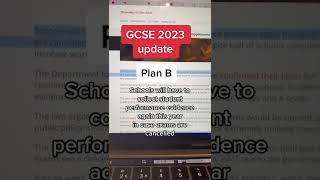 Plan B for GCSE 2023 - will GCSEs be cancelled in 2023?