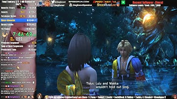 Final Fantasy X HD PS4 Single Segment Speedrun Any% 10:31:37 (Part 2/2)