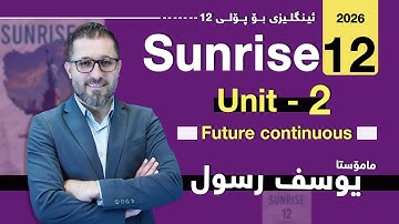 Sunrise 12 - Unit 2 - Future Continuous - Yousif Rassul