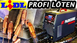 Is that possible? Professional soldering with Lidl welding machine??? CUSI 3 PMPS 200 Parkside