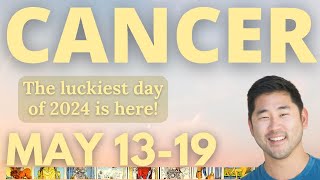 Cancer  A LUCKY WEEK OF INCREDIBLE ABUNDANCE AND WEALTH!  MAY 1319  Tarot Horoscope ♋