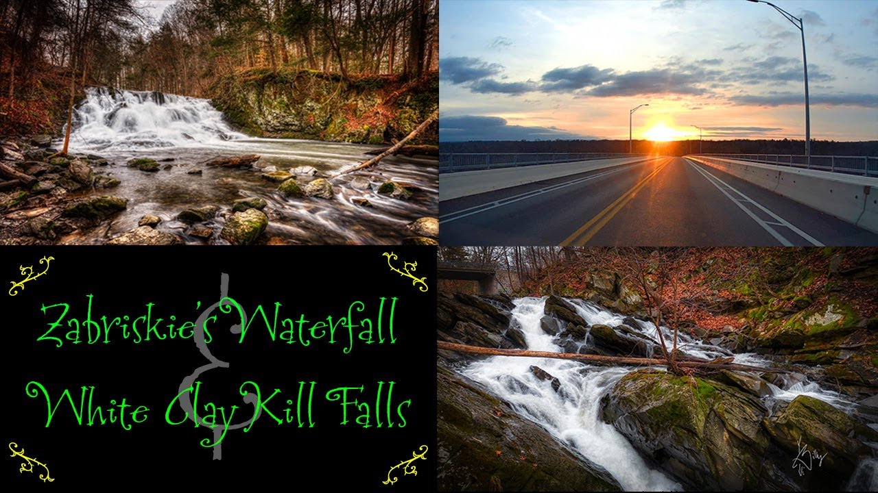 Zabriskie's Waterfall and White Clay Kill Falls