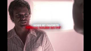 favorite blood spatter analyst - wutiwant -  (Dexter Morgan Edit)