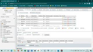 Creación de Base de datos, tabla y relaciones en phpMyAdmin MySQL Creación de Base de datos, tabla y relaciones en phpMyAdmin MySQL