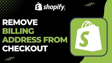 How To Remove Billing Address From Shopify Checkout !