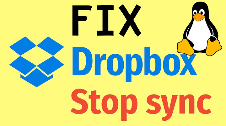 How to FIX: Dropbox will stop syncing in Linux