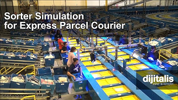 Sorter Simulation for Express Parcel Courier