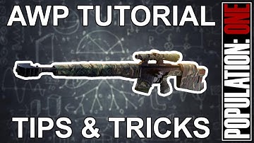 RadFox University: AWP Tutorial. Tips and Tricks | POPULATION: ONE