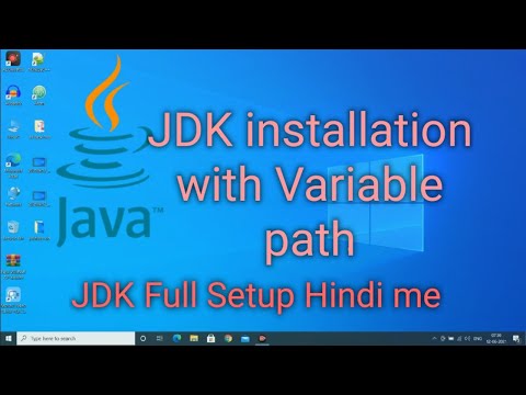 JDK installation in windows 10 full setup with path in hindi