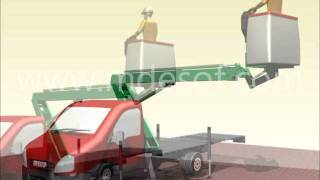 MEWP mobile elevating work platform design stability calculations.wmv