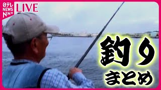 【釣りまとめ】天然トラフグ　東京湾で漁獲量急増のナゼ　「どんどんとれてほしい」/ 平日でも行列…“空前の釣りブーム”で相次ぐ思わぬ事態　など　ニュースまとめライブ（日テレNEWS LIVE）