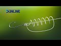 Fishing Knots: Double Clinch Knot Single Line【SUNLINE KNOT SCHOOL】