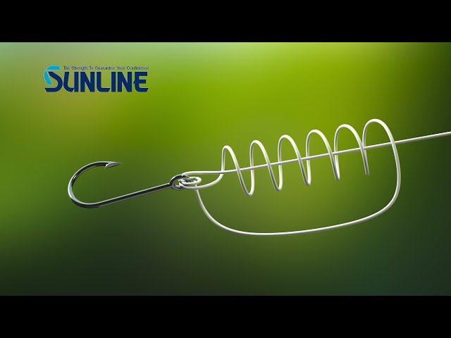 Fishing Knots: Double Clinch Knot Single Line【SUNLINE KNOT SCHOOL】 class=