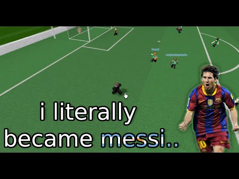 i literally became messi...
