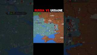 Russia 🇷🇺 Vs Ukraine 🇺🇦 in World Box #worldbox #geography #map #europe #shorts #mapping