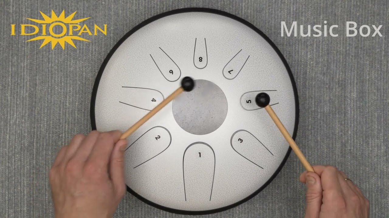 How To Play Music Box on Idiopan Steel Tongue Drums