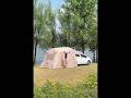 Immersive Bed Car / Tram Camping🚗 #bedcar #camping #asmr #aesthetic #trending #viralshorts #douyin
