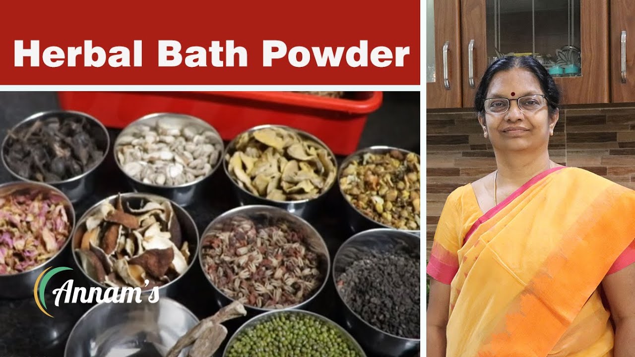 Herbal Bath Powder Mooligai kuliyal podi | மூலிகை குளியல் பொடி |