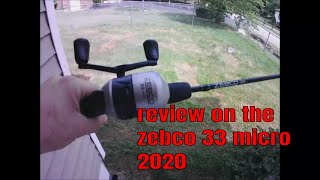 3 months in review on the new 2020 zebco 33 micro spincast fishing Reel