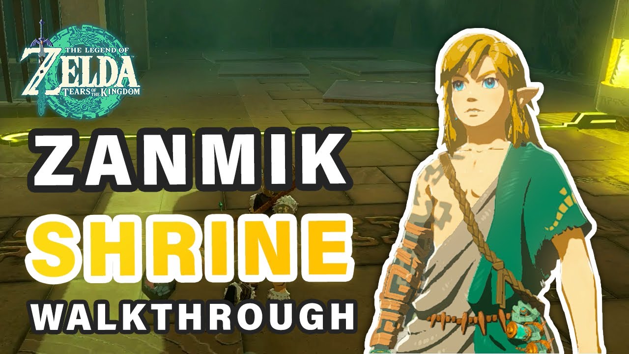 How to do Zanmik Shrine | Walkthrough ► Zelda: Tears of the Kingdom