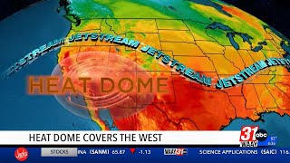 Heat dome causes temps to soar to triple digits