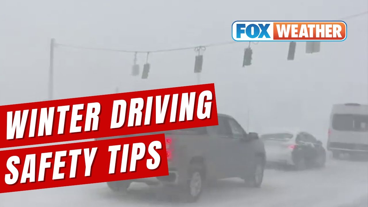 Safety Tips For Driving Through Winter Weather - YouTube