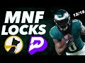 MONDAY NIGHT FOOTBALL PRIZEPICKS - PLAYER PROPS - BEST LOCKS - FREE PICKS!!!!