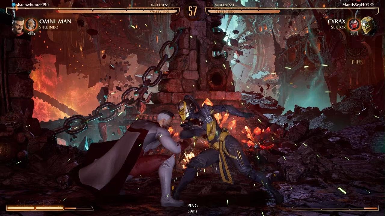 MK1 Omni Man VS Cyrax