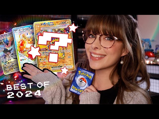ASMR 🏆 Top 24 Pokémon Card Pulls of 2024! ✨ (( Fall Asleep Fast · Whispered Countdown For Sleep 😴 ))