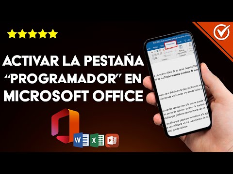 Cómo Habilitar la Pestaña 'Programador' de Microsoft Office - Excel, Word y PowerPoint