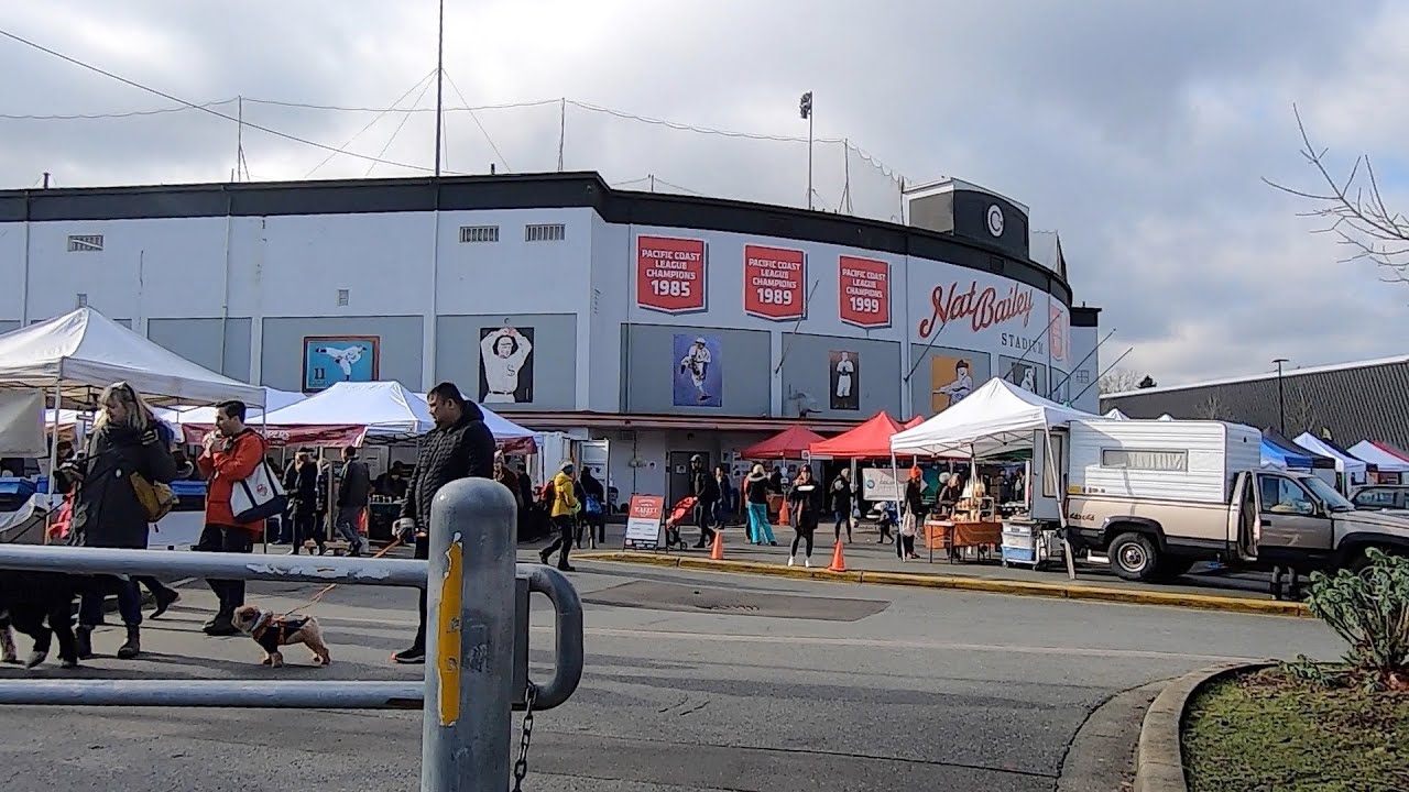 Vancouver Canada. Nat Bailey Stadium Ontario Street Main Street