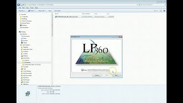 Installing the LP360 Evaluation
