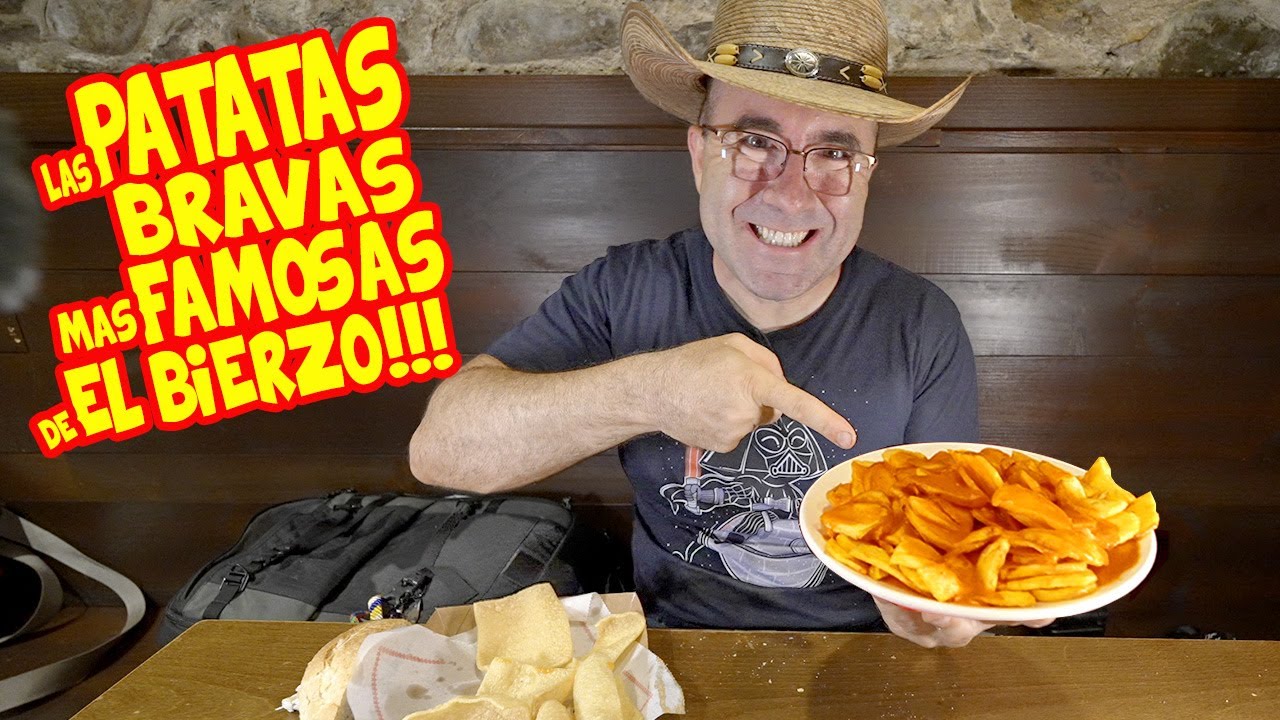 las PATATAS BRAVAS más FAMOSAS de EL BIERZO y ... PEDÍ TODA LA CARTA!!!