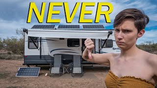 8 Reasons to NEVER Full Time RV  RV Life