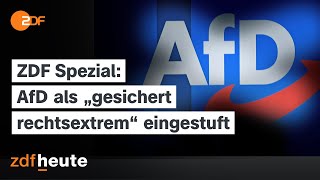 Verfassungsschutz stuft AfD als gesichert rechtsextremistisch ein | ZDF spezial