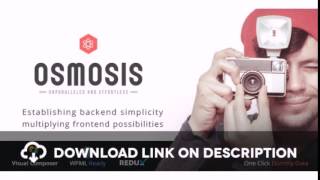 Osmosis - Responsive Multi-Purpose Theme Free Download
