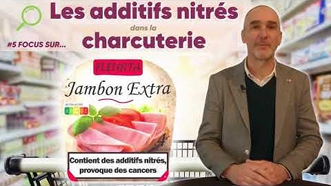 #5 Focus sur... 🔴 Le SCANDALE des additifs nitrés dans la charcuterie.