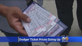 Dodger Tickets Going Up Again