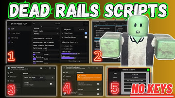 🔥 TOP 5 Dead Rails Scripts 2025  |  Auto Bond + Auto Farm 😱 (NO KEY ✅)