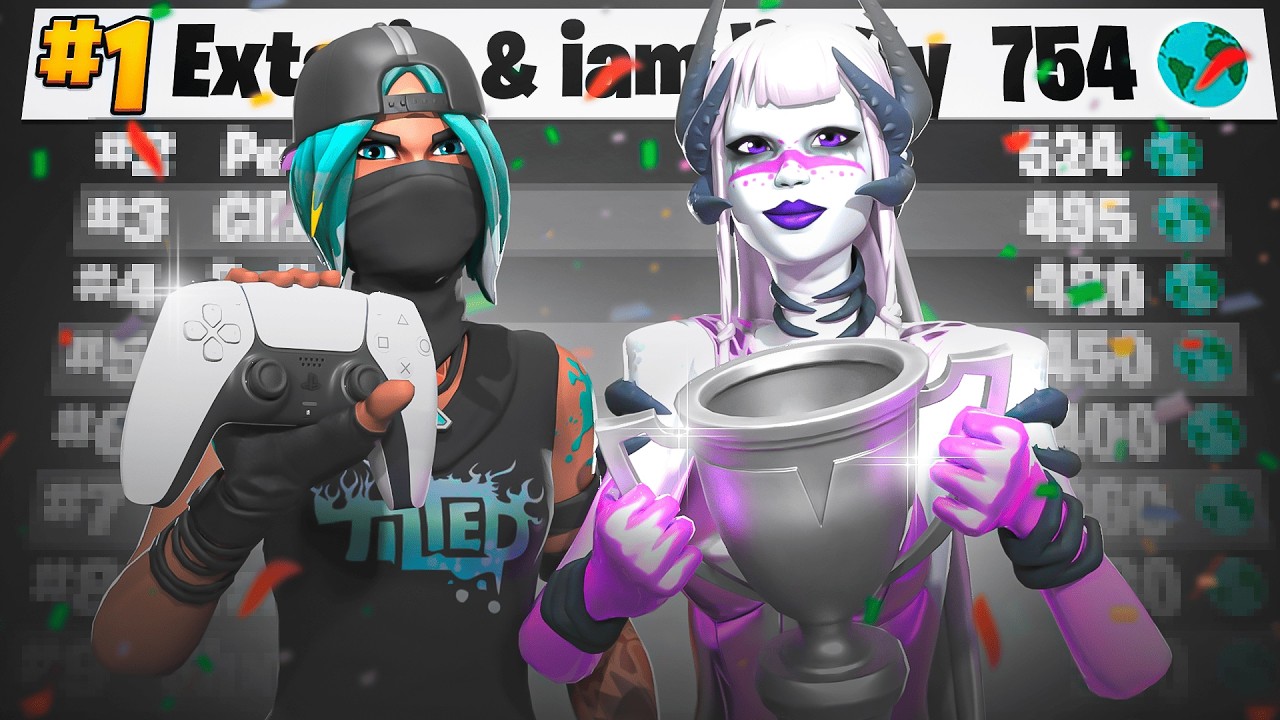 WE WON THE *RANKED* CUP IN FORTNITE!! 🥇