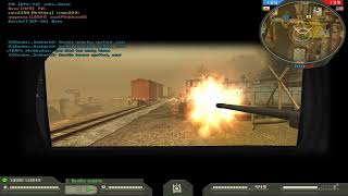 Battlefield 2 - Epic Train Accident defence with BTR-90