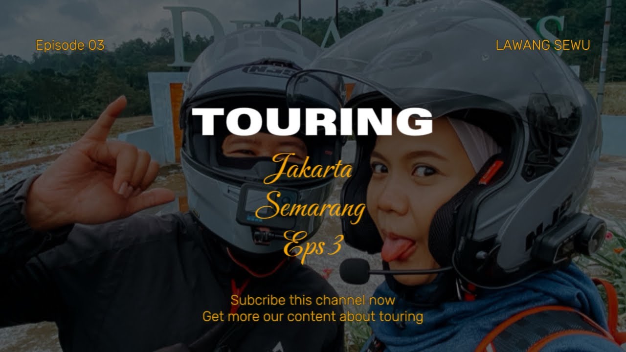 Eps 03 Touring Semarang - Jakarta Bersama Istri | Lawang Sewu | Nmax 155 | Go Pro 11